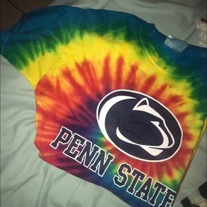 Penn state tie dye shirt